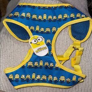 Minions Blue and Yellow Dog Harness - Large